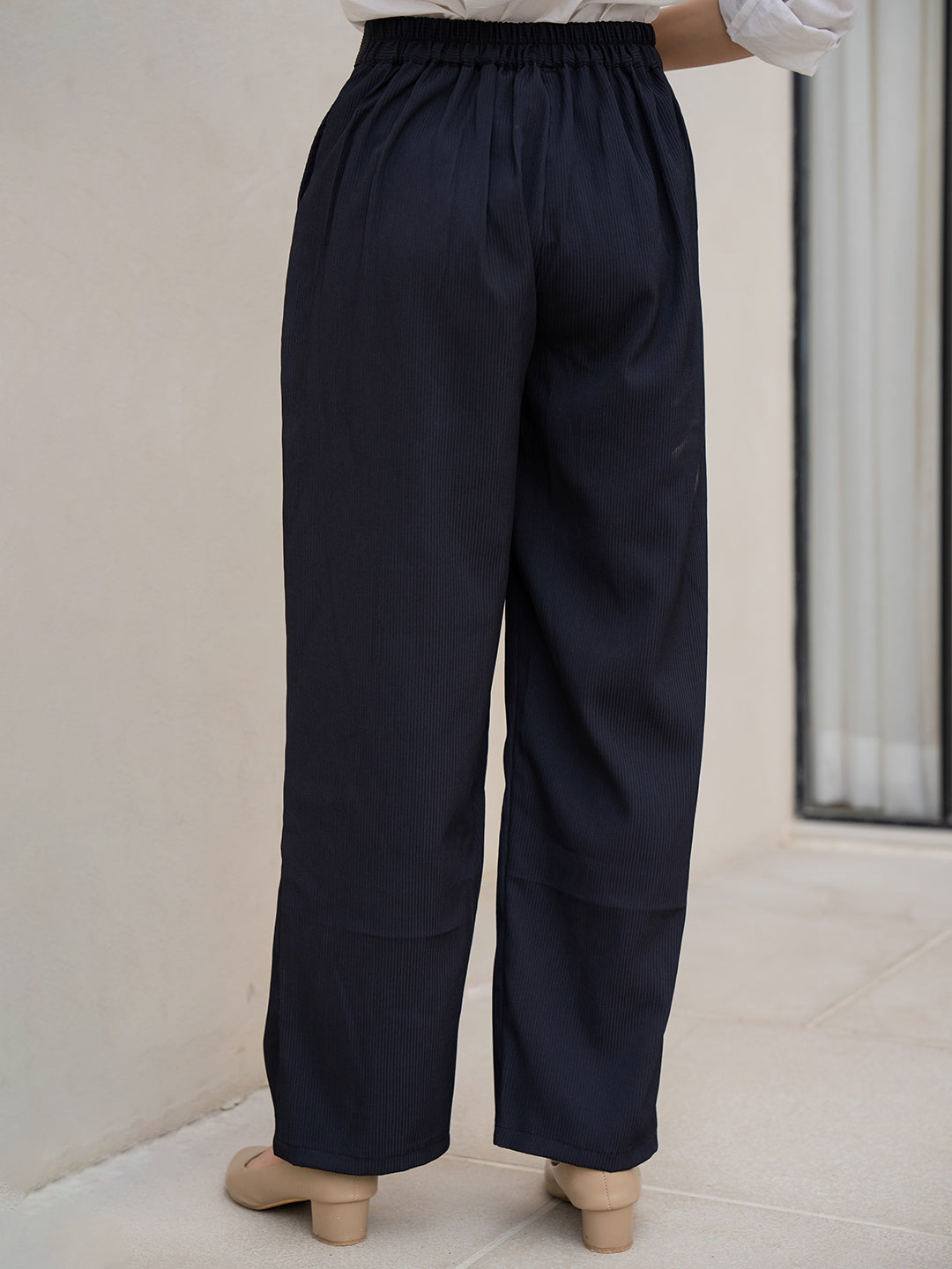 Star Line Black Formal Pants 28 Black - Main Image