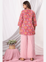 Pretty Blush Pink Pure Cotton Loungewear